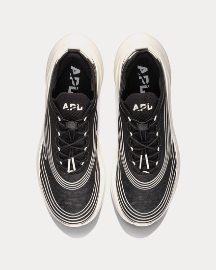 Athletic Propulsion Labs APL Veil Black / Ivory Running Shoes - 2