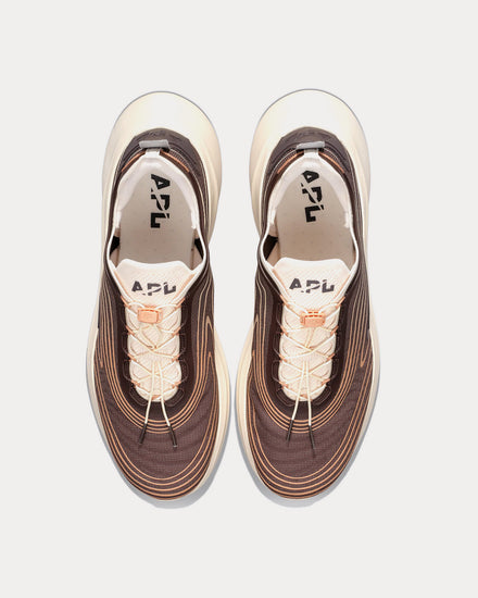 Athletic Propulsion Labs APL Veil Dark Umber / Alabaster / Almond Butter Running Shoes - 2