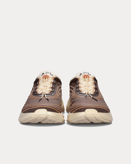 Athletic Propulsion Labs APL Veil Dark Umber / Alabaster / Almond Butter Running Shoes - 3