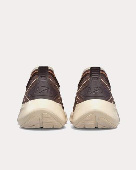 Athletic Propulsion Labs APL Veil Dark Umber / Alabaster / Almond Butter Running Shoes - 4