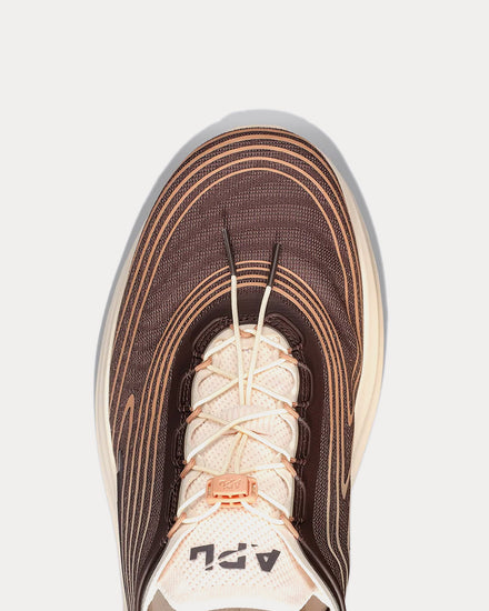 Athletic Propulsion Labs APL Veil Dark Umber / Alabaster / Almond Butter Running Shoes - 6