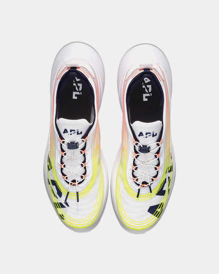 Athletic Propulsion Labs APL Veil White / Energy / Laser Red Running Shoes - 2