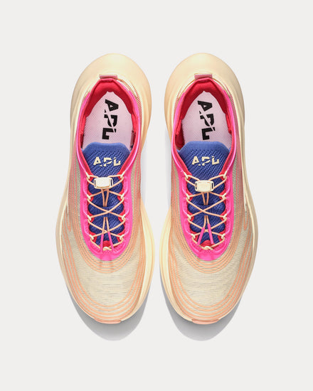 Athletic Propulsion Labs APL Veil Vanilla / Fusion Pink / Viola Running Shoes - 2