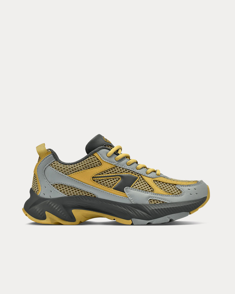 ARKK Copenhagen Forma Runner Dark Grey / Mustard Low Top Sneakers - 1
