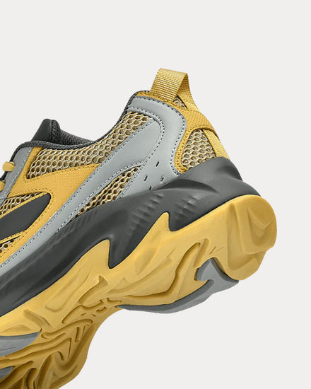 ARKK Copenhagen Forma Runner Dark Grey / Mustard Low Top Sneakers - 3