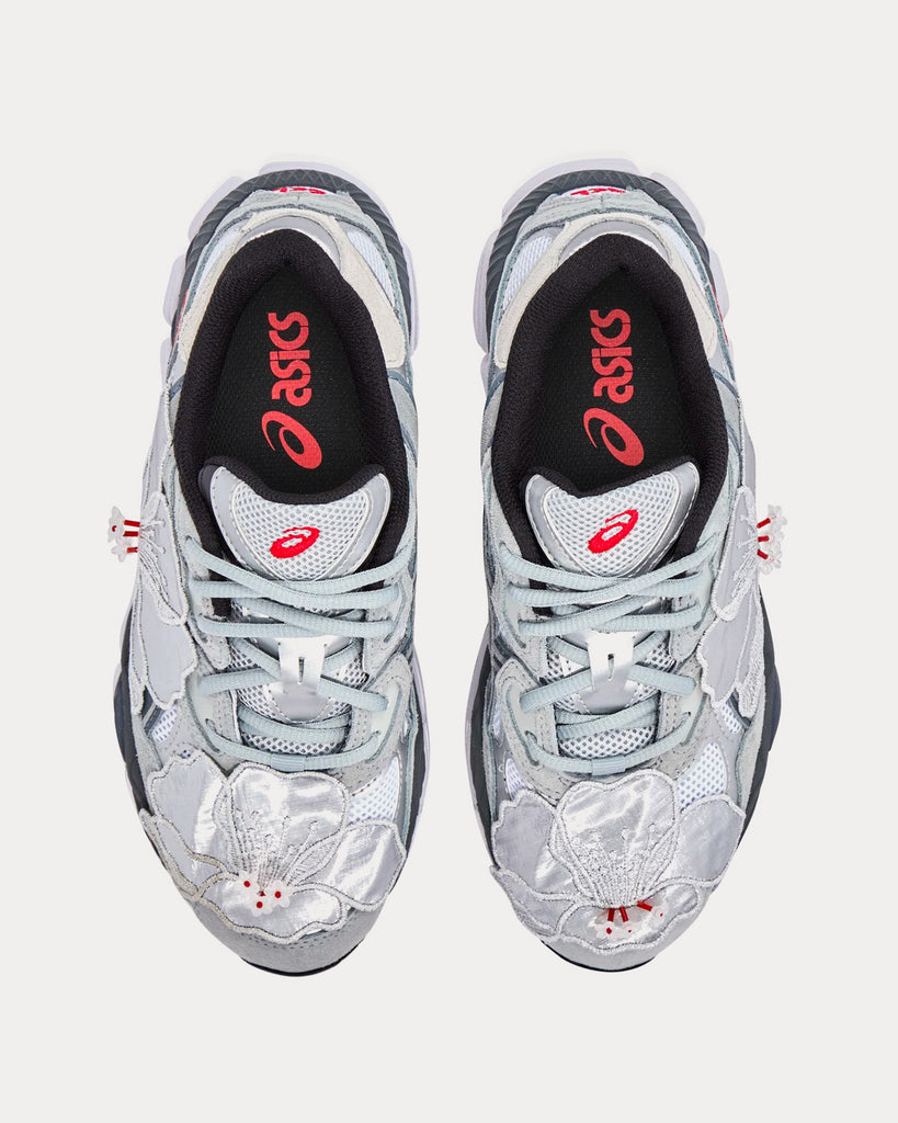 GEL NYC Silver Low Top Sneakers