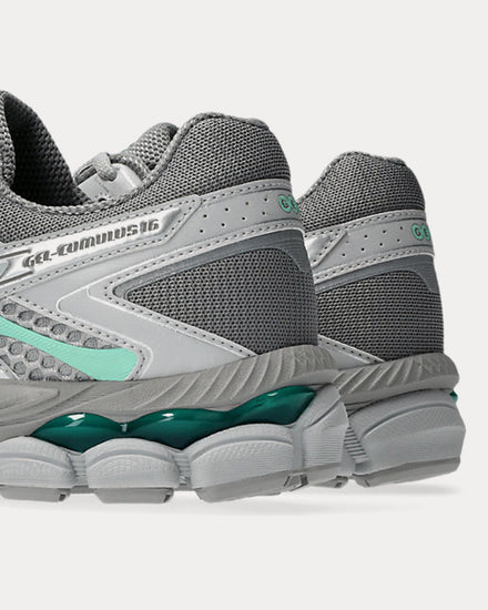 Asics Gel-Cumulus 16 Cement Grey / Pure Silver Low Top Sneakers - 5