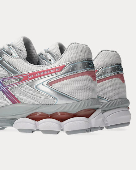 Asics Gel-Cumulus 16 White / Pure Silver Low Top Sneakers - 5