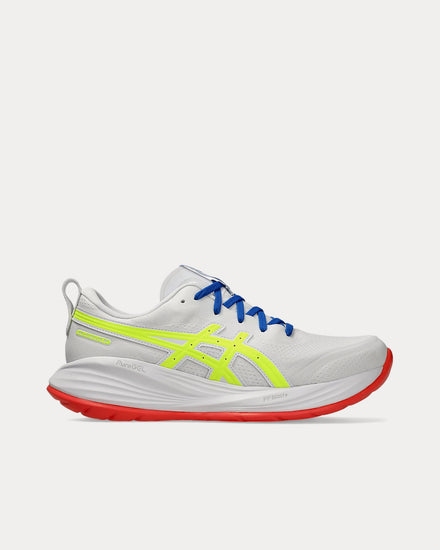 Asics Gel-Nimbus 27 'Asics Track Club' White / Safety Yellow Running Shoes - 1