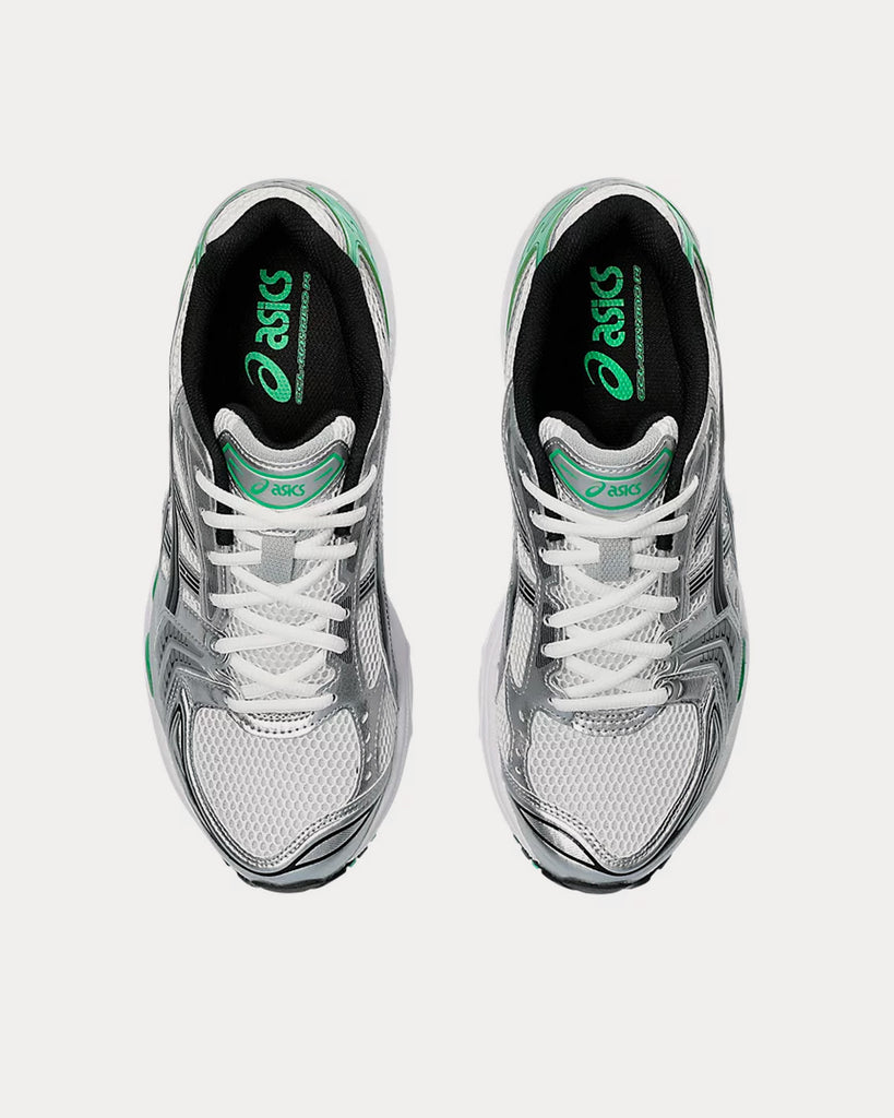 Asics GelKayano 14 White / Malachite Green Low Top Sneakers Sneak in Peace