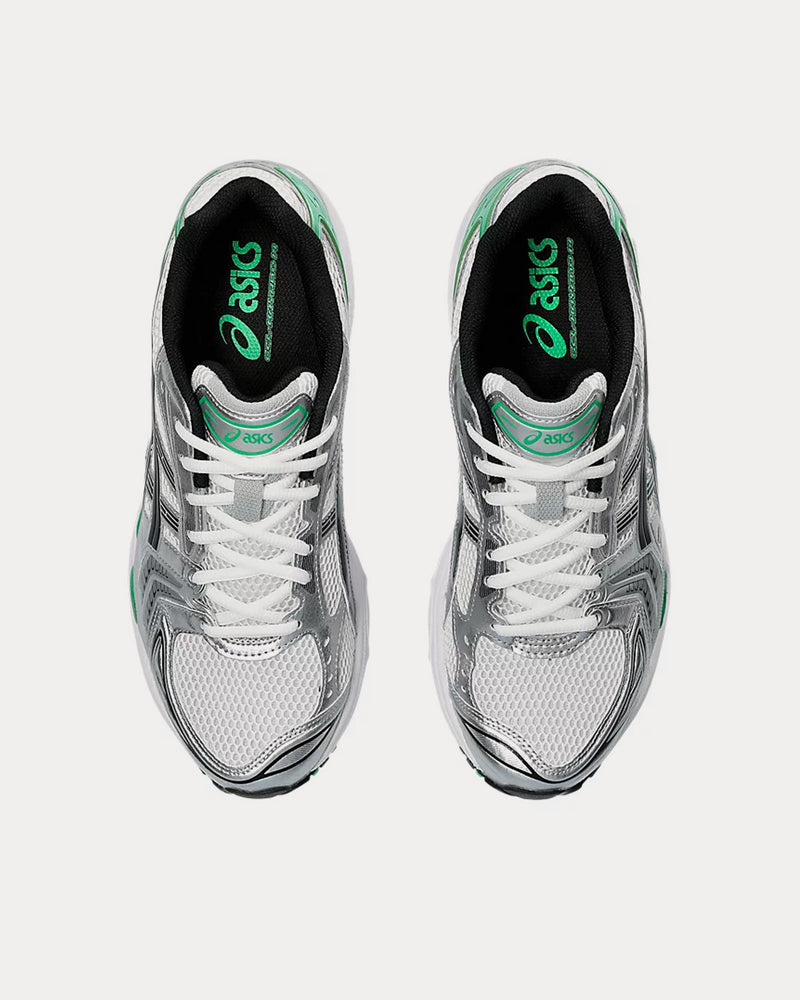 Asics Gel-Kayano 14 White / Malachite Green Low Top Sneakers - 2