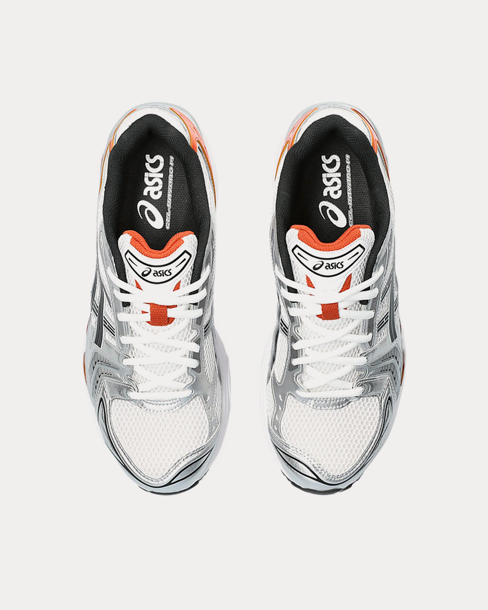 Asics - Gel-Kayano 14 White / Piquant Orange Low Top Sneakers