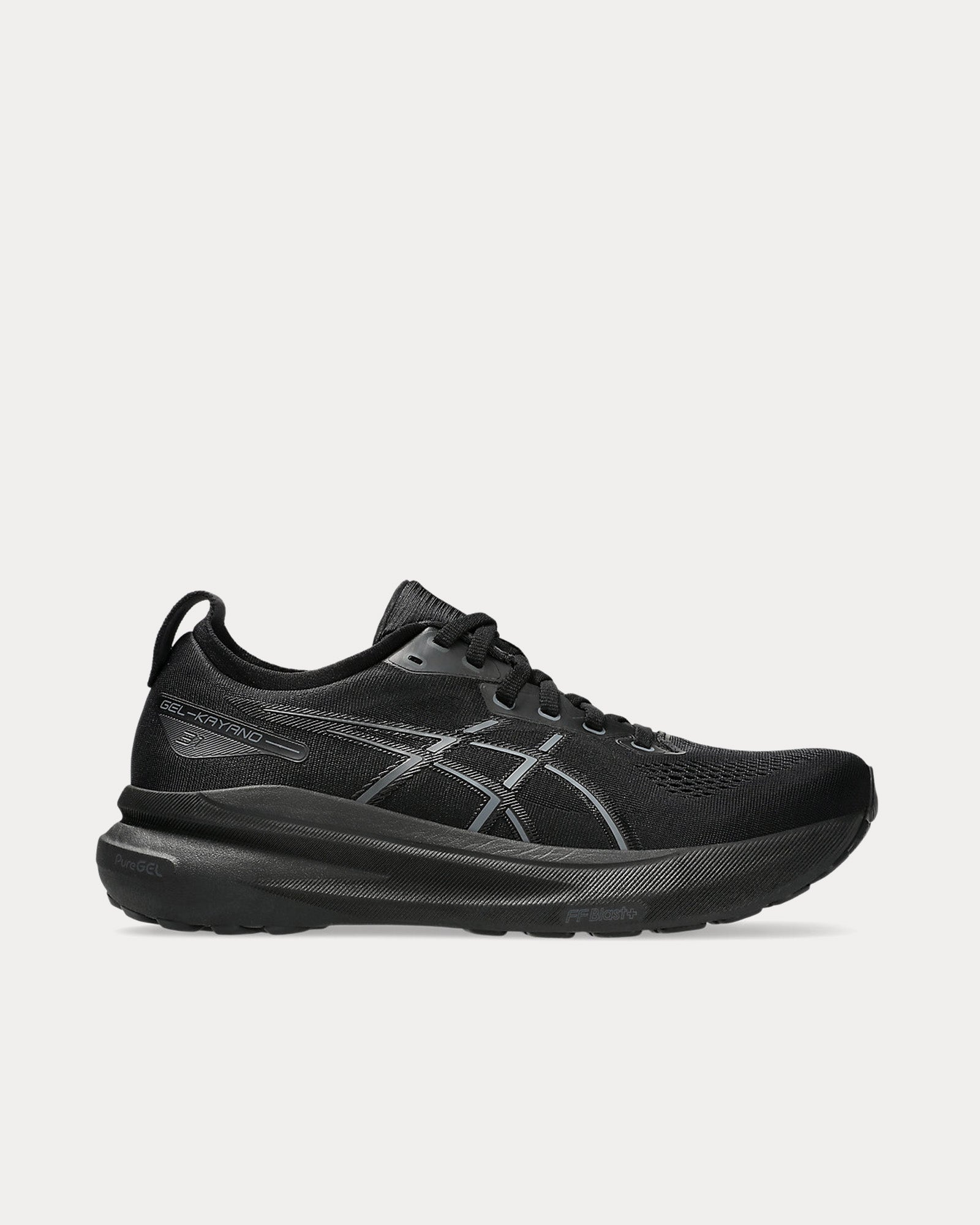 asics shoes in black
