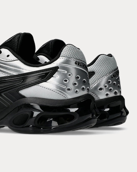 Asics Gel-Kinetic FR Black / Pure Silver Low Top Sneakers - 6