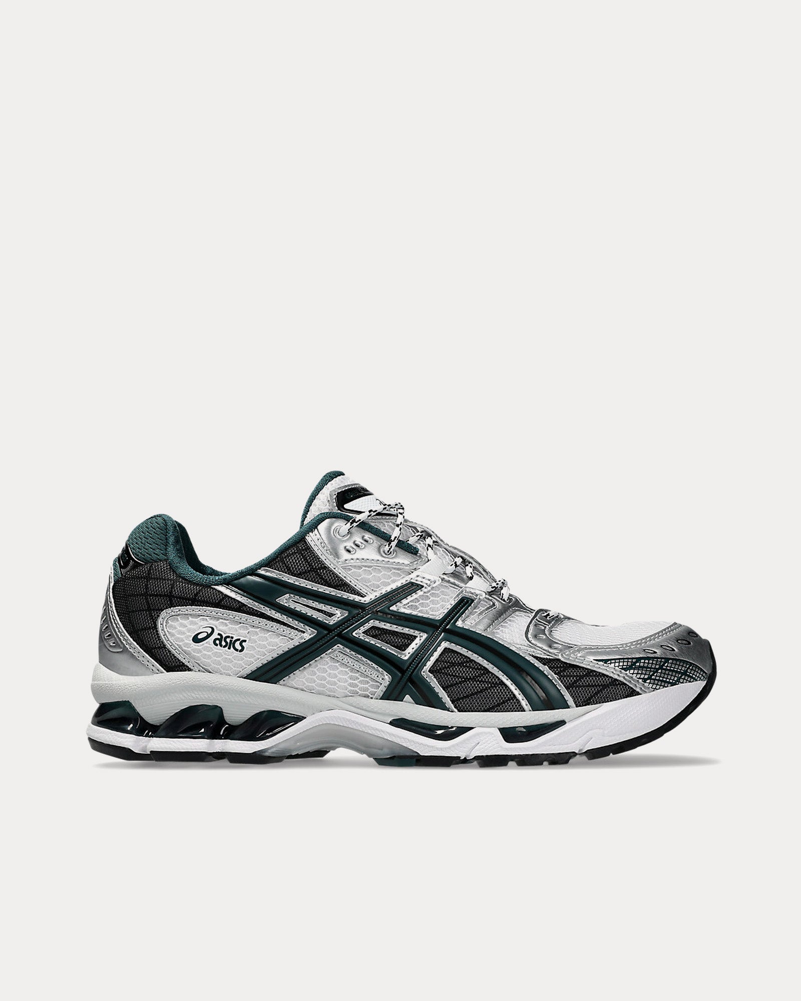 Asics Unisex Gel-Nimbus 10.1 White / Saxon Green Low Top Sneakers
