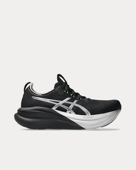 Asics Gel-Nimbus 28 'Platinum' Platinum / Black Running Shoes - 1