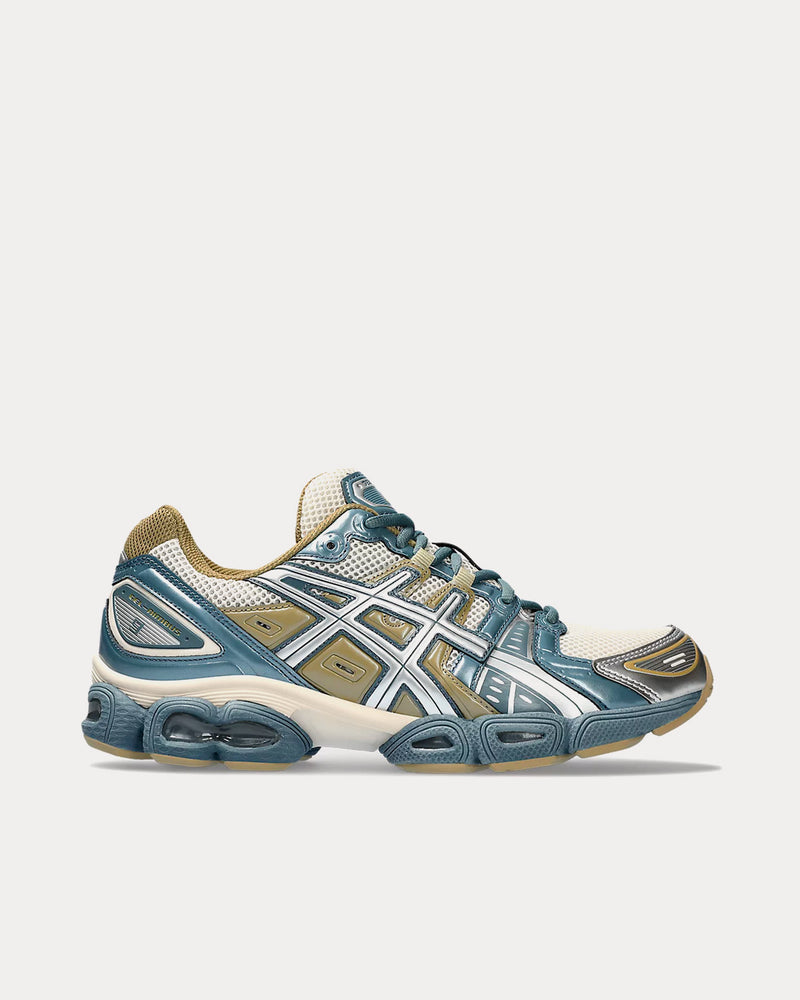Asics Men's Gel-Nimbus 9 Oatmeal / Ironclad Low Top Sneakers