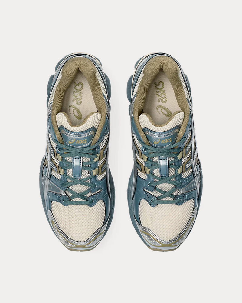 Asics Men's Gel-Nimbus 9 Oatmeal / Ironclad Low Top Sneakers