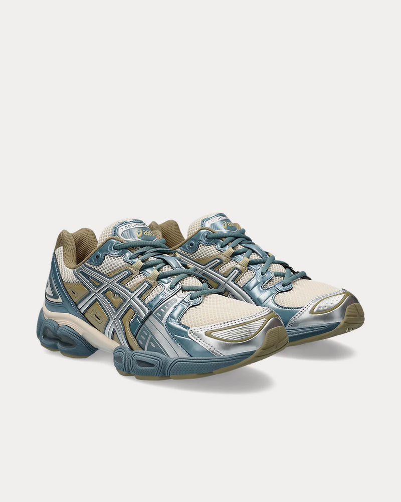 Asics Men's Gel-Nimbus 9 Oatmeal / Ironclad Low Top Sneakers
