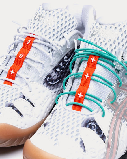 Asics x Little Tokyo Table Tennis Gel-Resolution 5 White / Red Tennis Shoes - 5