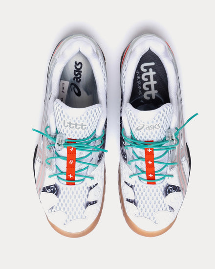 Asics x Little Tokyo Table Tennis Gel-Resolution 5 White / Red Tennis Shoes - 2