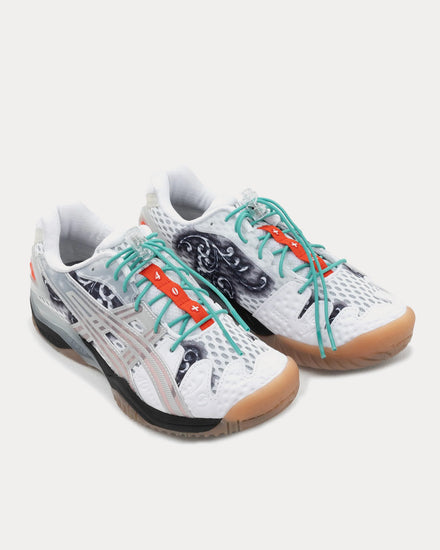 Asics x Little Tokyo Table Tennis Gel-Resolution 5 White / Red Tennis Shoes - 3