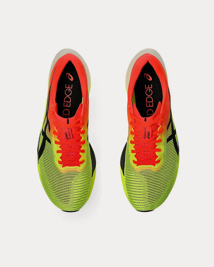 Asics Metaspeed Edge Paris Safety Yellow / Black Running Shoes - 2