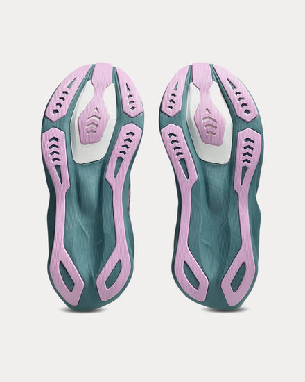 Asics Novablast 6 Foggy Teal / Hazy Lilac Running Shoes - 5