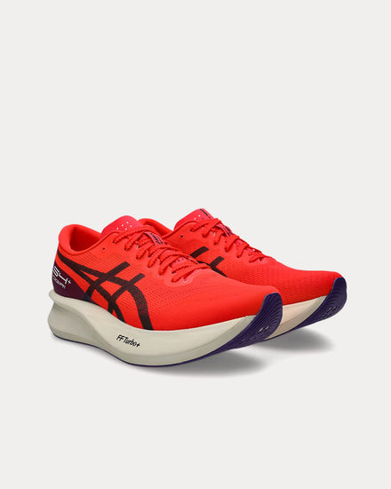 Asics S4+ Yogiri Flash Red / Carrier Grey Running Shoes - 3