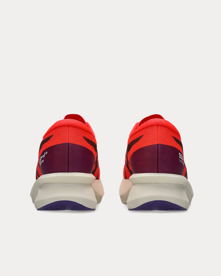 Asics S4+ Yogiri Flash Red / Carrier Grey Running Shoes - 4