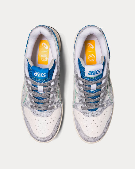 Asics EX89 White / Dolphin Blue Low Top Sneakers - 2