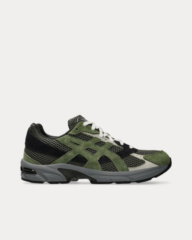 Asics Gel-1130 Olive Canvas / Smog Green Low Top Sneakers