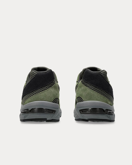 Asics Gel-1130 Olive Canvas / Smog Green Low Top Sneakers - 4