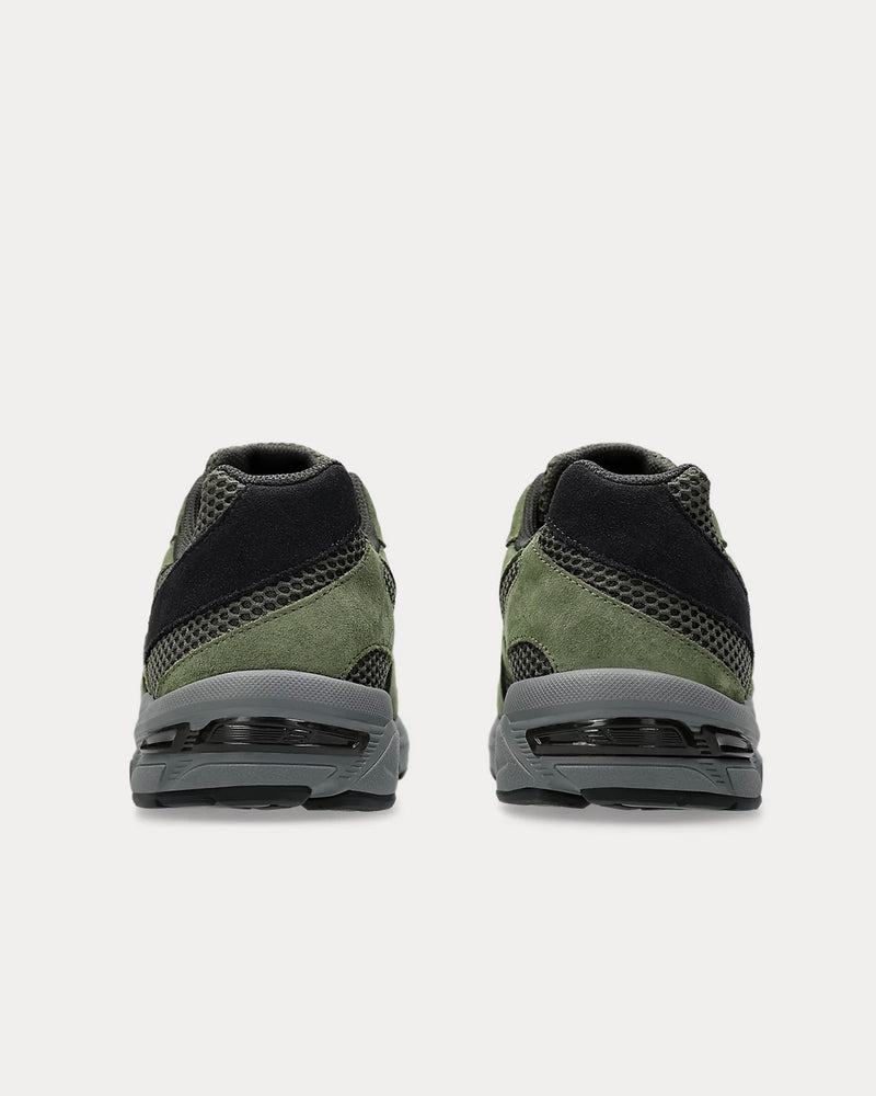 Asics Gel-1130 Olive Canvas / Smog Green Low Top Sneakers - 4