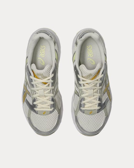 Asics Gel-1130 Cream / Pure Silver / Yellow Low Top Sneakers - 2