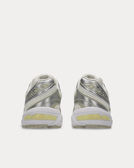 Asics Gel-1130 Cream / Pure Silver / Yellow Low Top Sneakers - 4