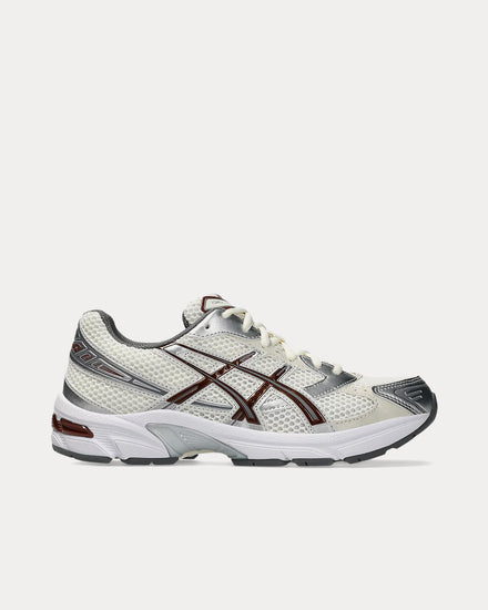 Asics Gel-1130 Cream / Reddish Brown Low Top Sneakers - 1