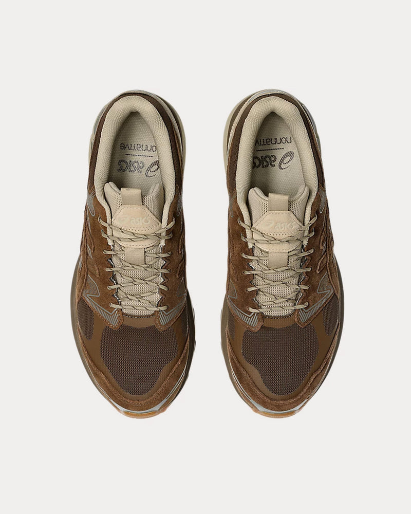 Asics Gel-1130 Dark Brown / Midnight Low Top Sneakers - 2