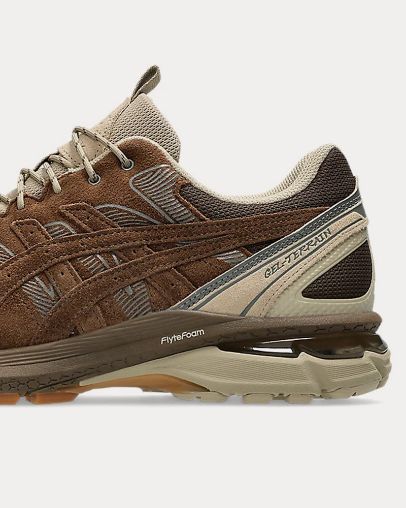Asics Gel-1130 Dark Brown / Midnight Low Top Sneakers - 5