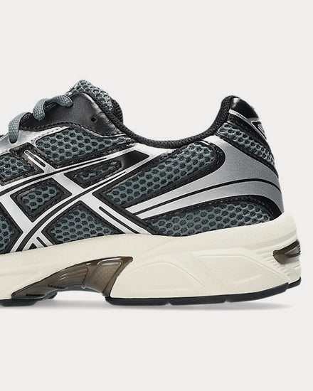Asics Gel-1130 Steel Grey / Black Low Top Sneakers - 5