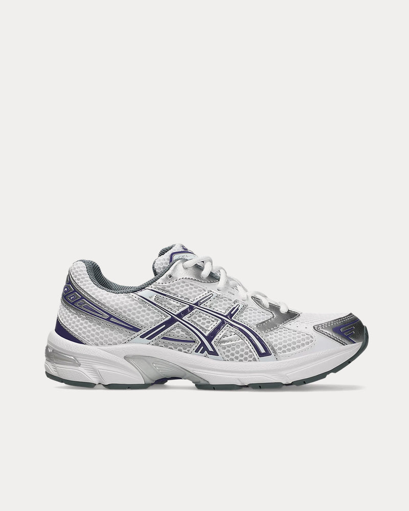 Asics Gel-1130 White / Dusty Purple Low Top Sneakers - 1