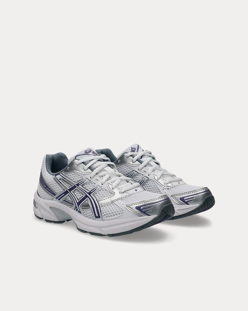 Asics Gel-1130 White / Dusty Purple Low Top Sneakers - 3