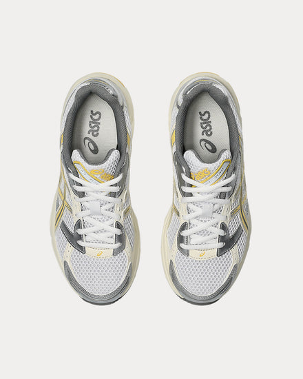 Asics Gel-1130 White / Faded Yellow Low Top Sneakers - 2