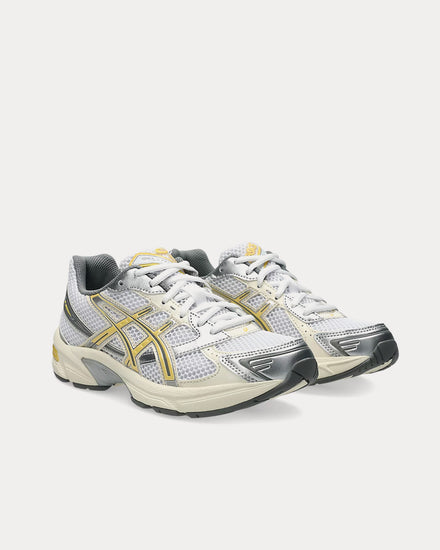 Asics Gel-1130 White / Faded Yellow Low Top Sneakers - 3