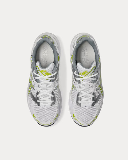 Asics Gel-1130 White / Green Apple Low Top Sneakers - 2