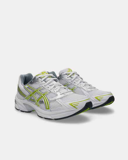 Asics Gel-1130 White / Green Apple Low Top Sneakers - 3