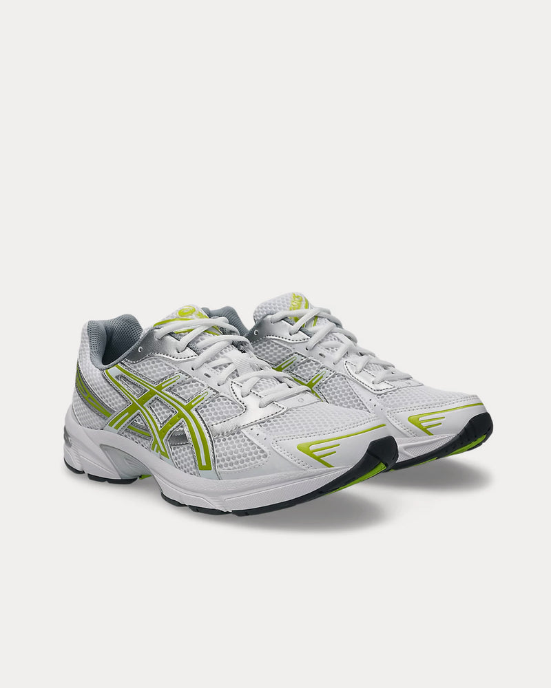 Asics Gel-1130 White / Green Apple Low Top Sneakers - 3
