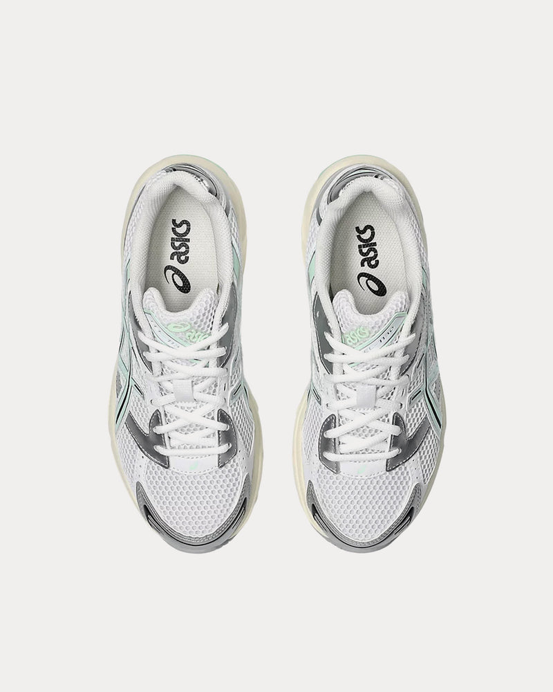 Asics Gel-1130 White / Mint Tint Low Top Sneakers - 2
