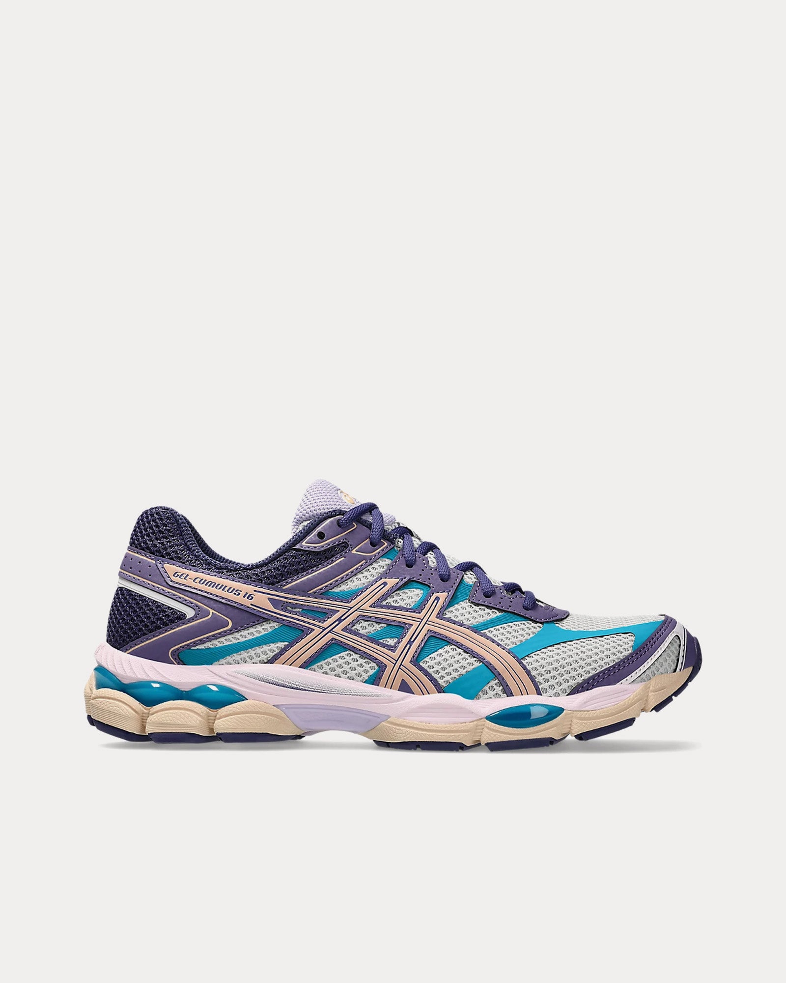 Asics Unisex Gel-Cumulus 16 Purple / Cloud Grey / Bisque Low