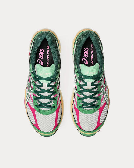 Asics Gel-Cumulus 16 Green / Cream / Ivory Low Top Sneakers - 2